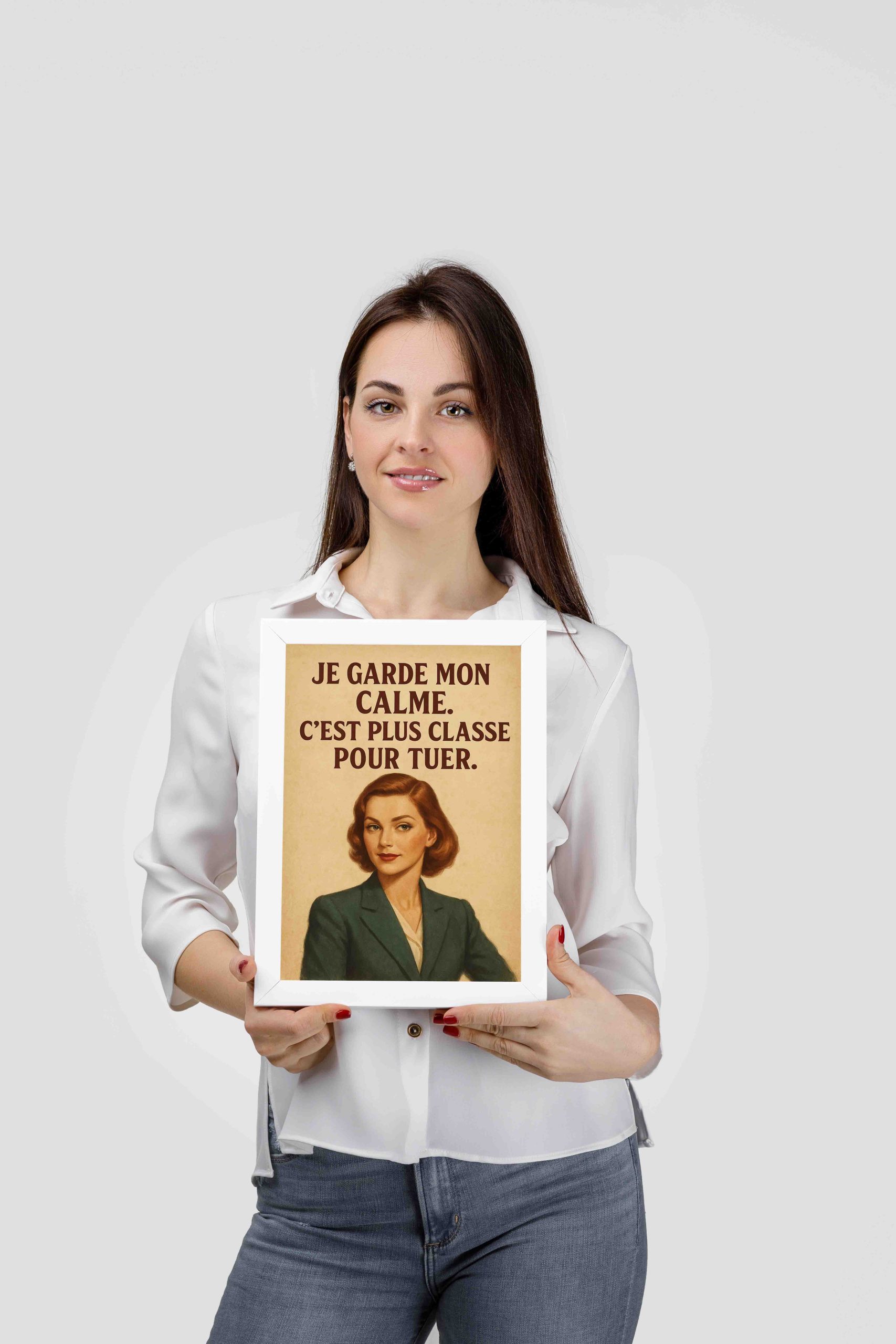 Affiche je garde mon calme 2