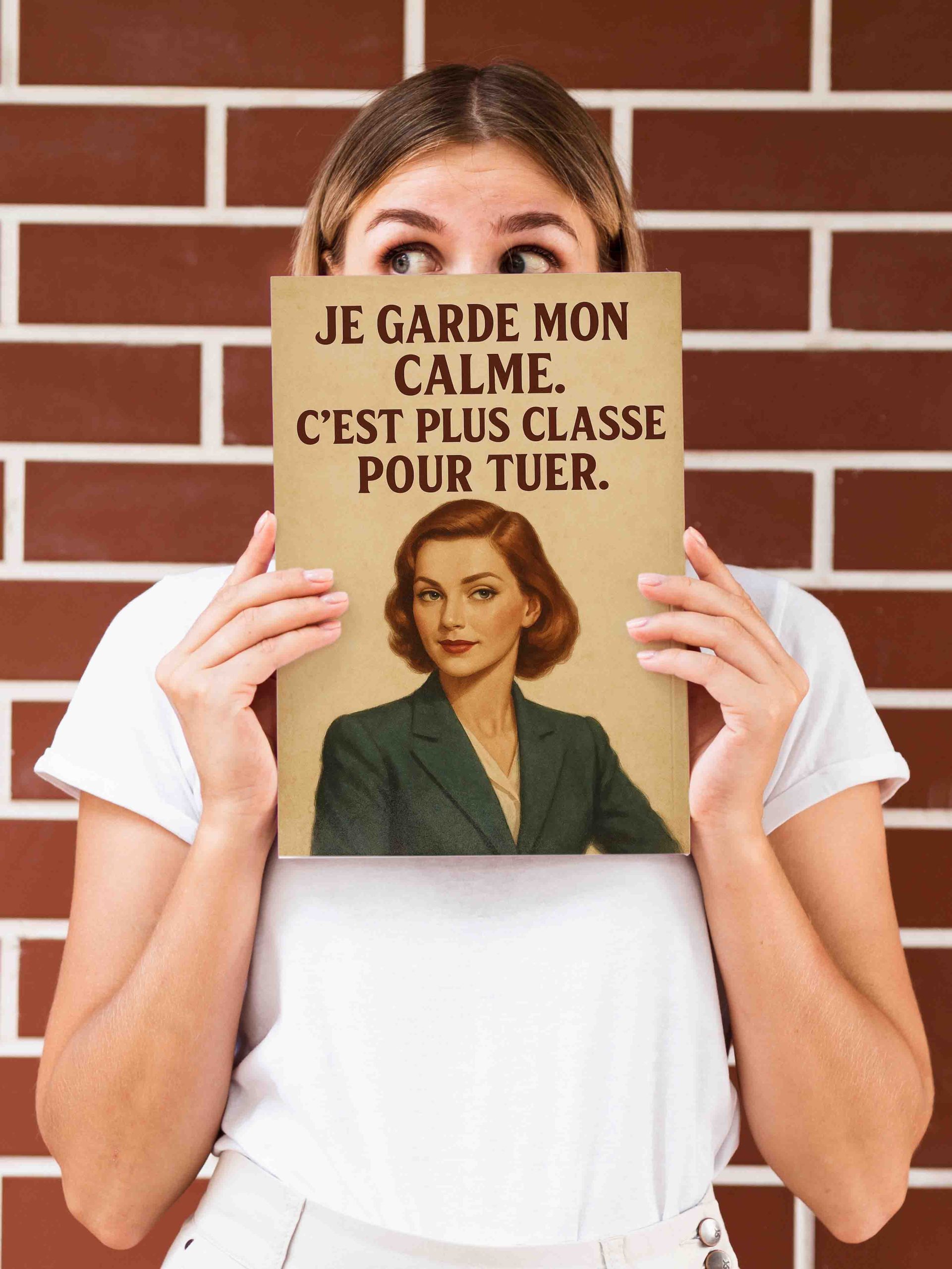 Affiche je garde mon calme 3