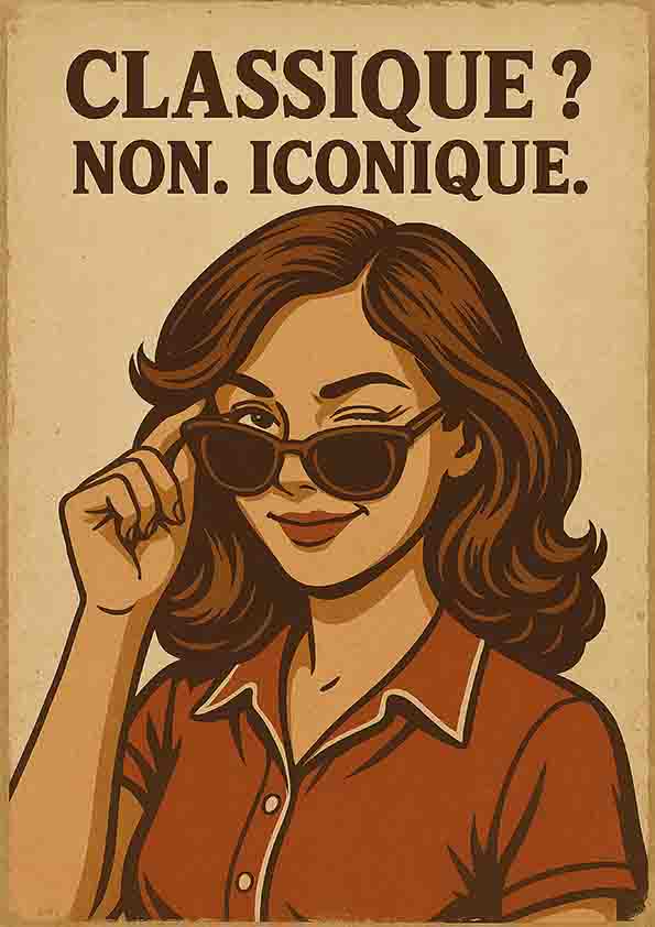 Classique? non iconique .
