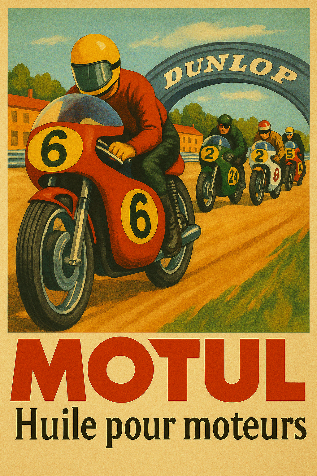 Affiche Motul 