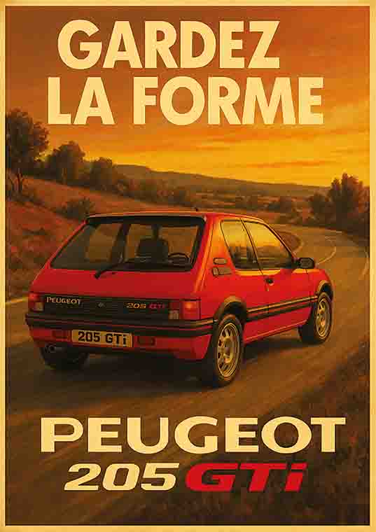205 gardez la forme gti