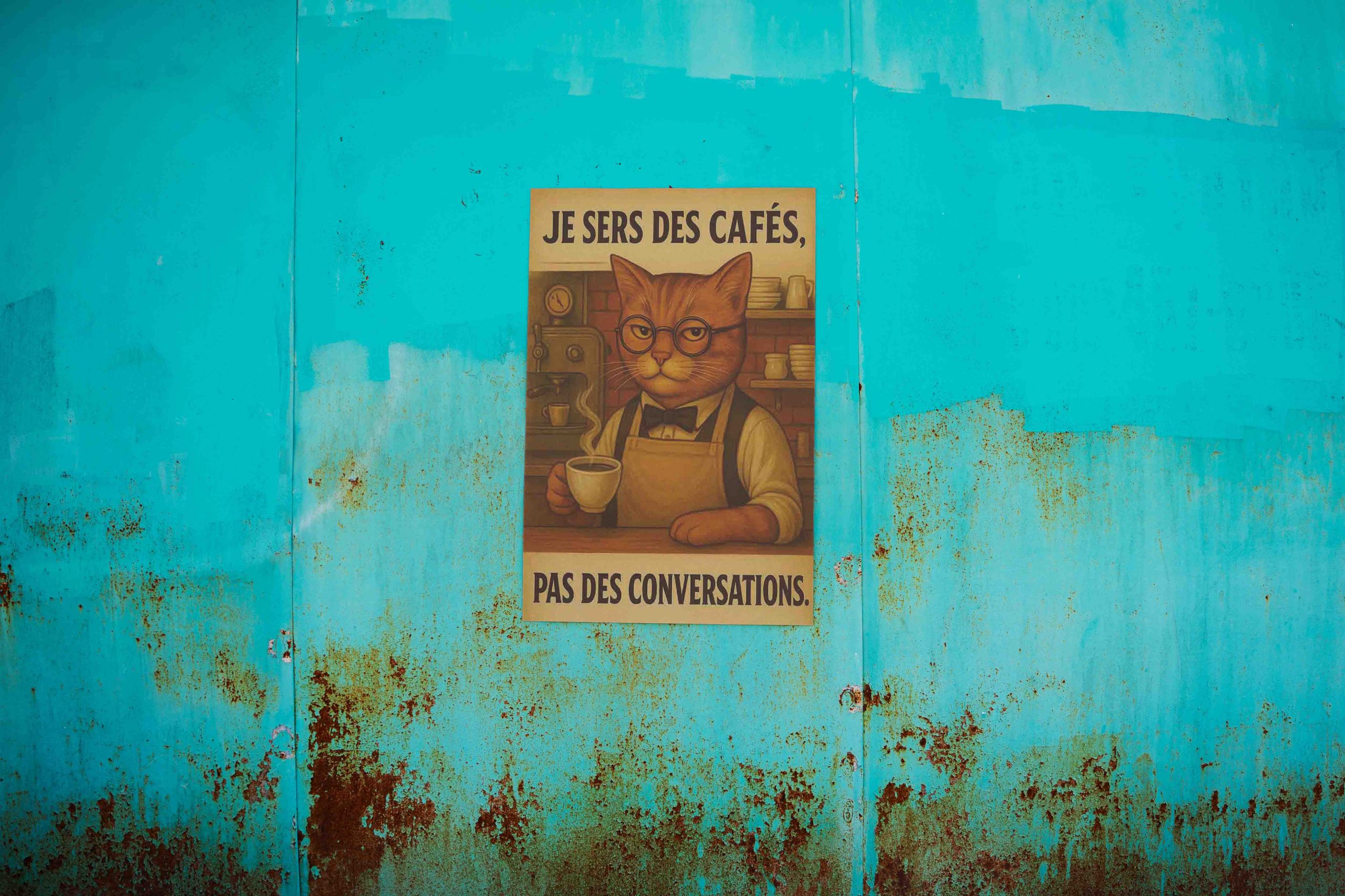 je sers des cafés , pas des conversations 4