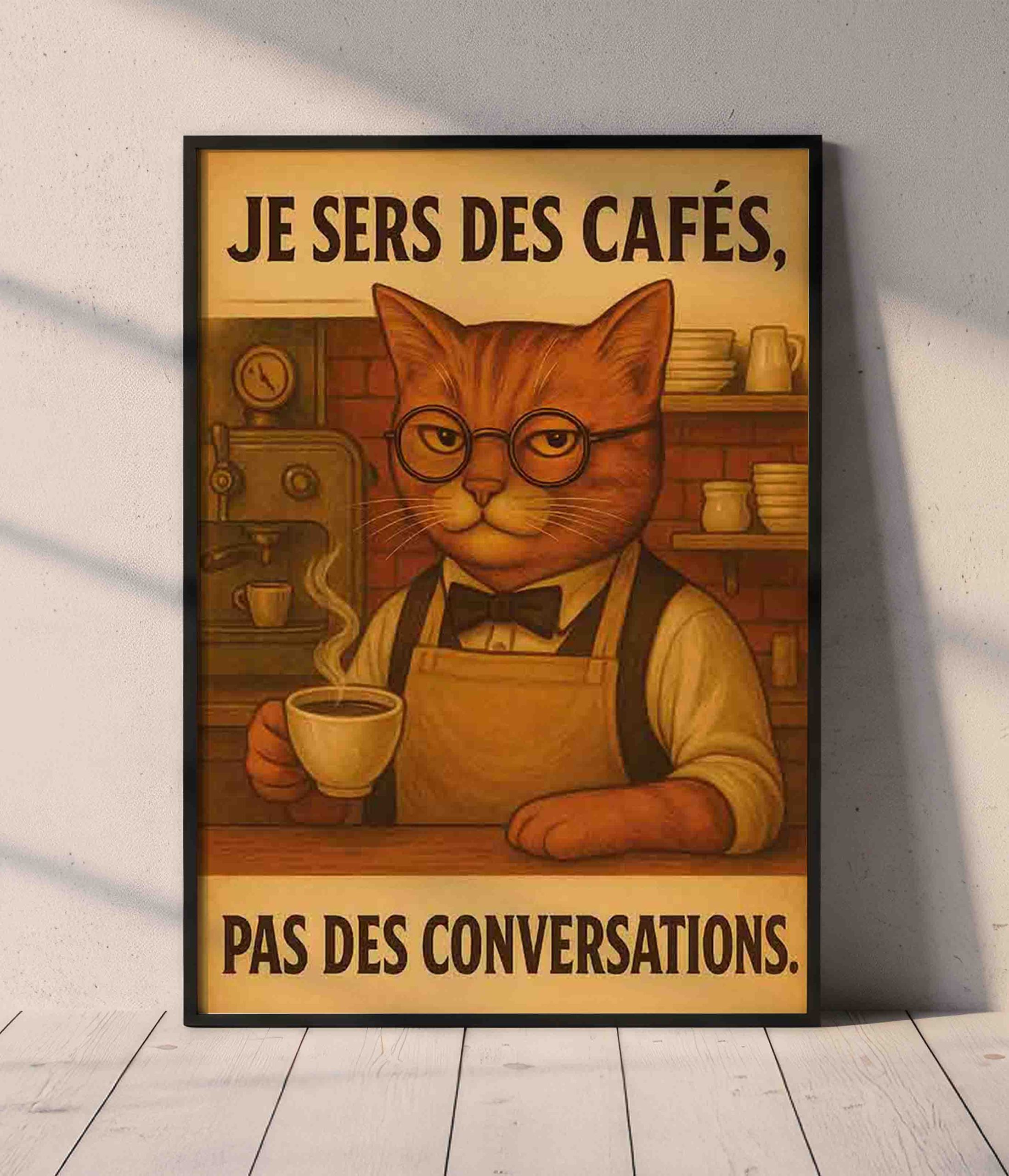 je sers des cafés , pas des conversations 6