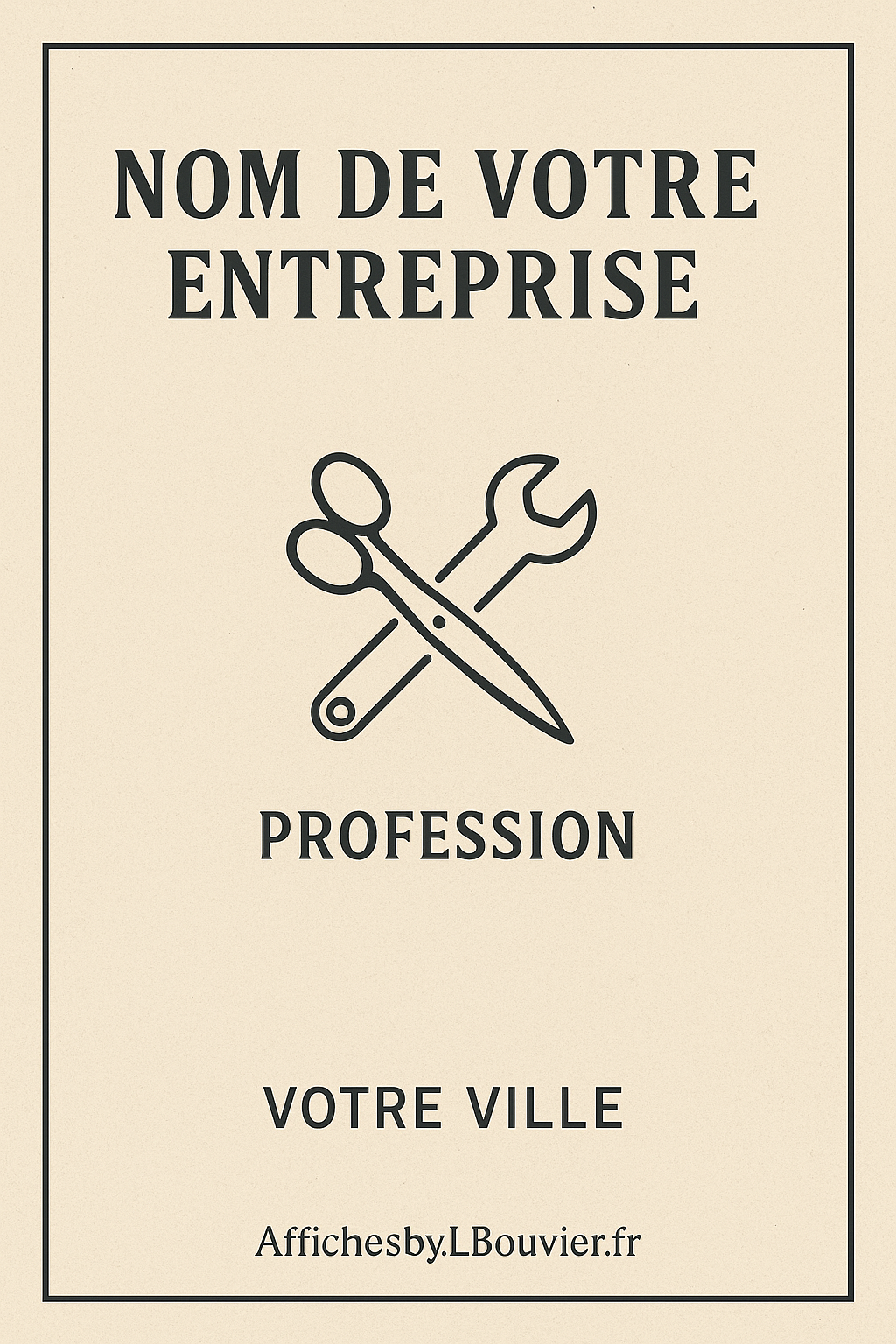 Affiche perso à config