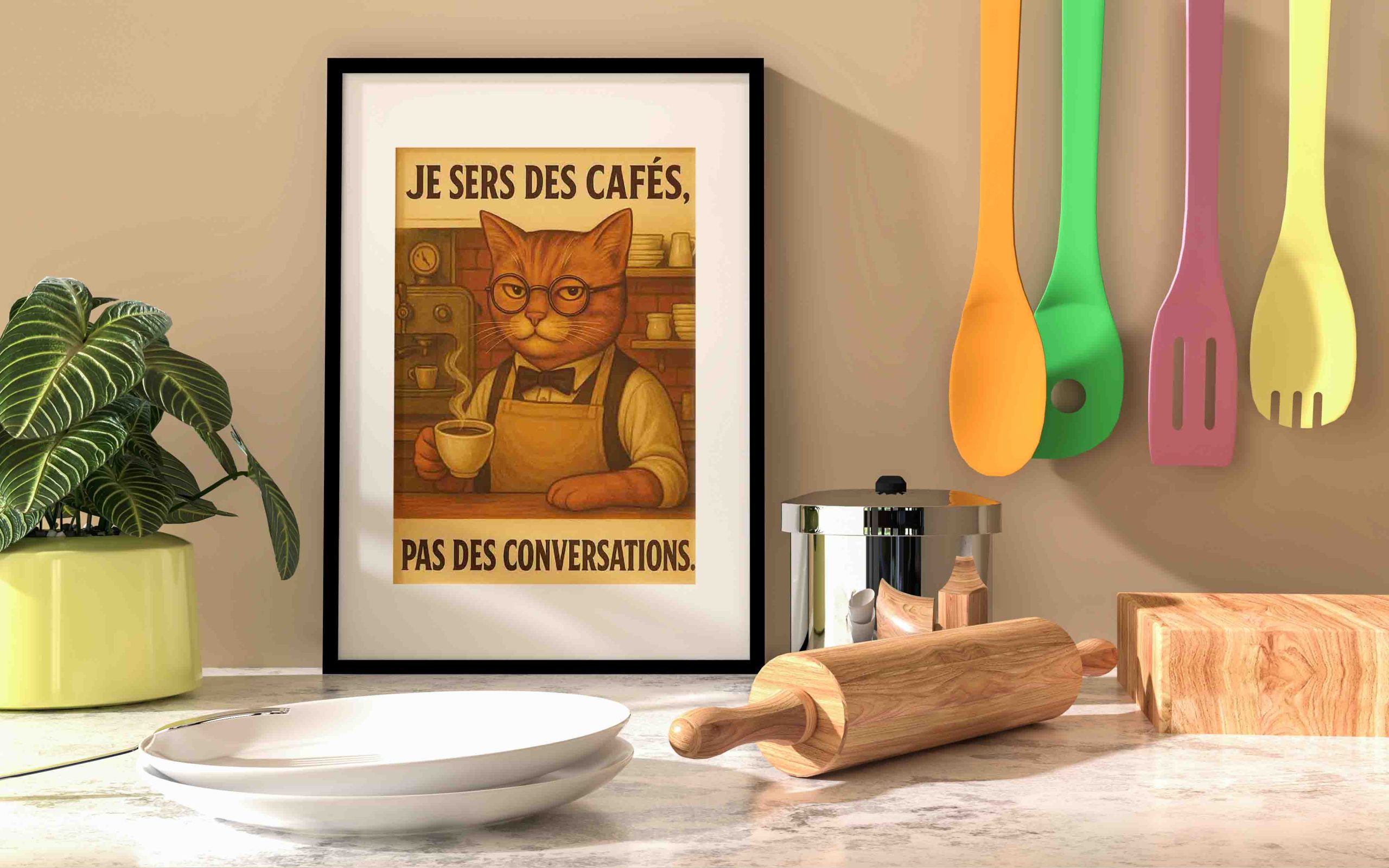 je sers des cafés , pas des conversations 5