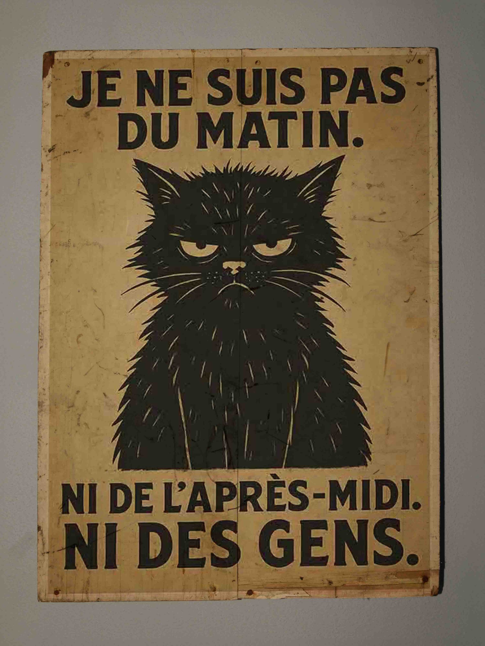 Je ne suis pas du matin 6